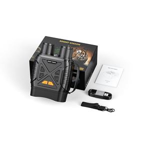 Night Vision Binoculars 4K Full Color Infrared Digital Outdoor Observation With Large Screen And MicroSD Support - Product Image 1