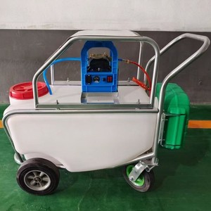 เครื่องพ่นยาไฟฟ้าแบบเข็นมือ ความจุ 20 กก. ผลผลิตสูง สำหรับใช้ในฟาร์ม - Product Image 4