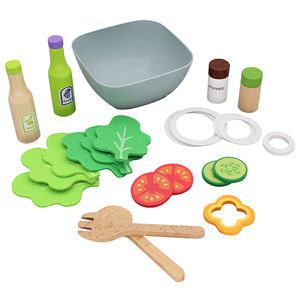 Salade légumes en bois pour enfants, jouet pour garçons et filles, jeu de simulation - Product Image 3