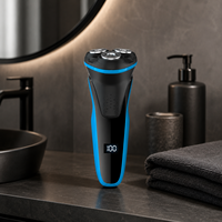 Rasoir électrique portable pour homme, rasoir à triple lame classique pour le corps entier, rechargeable par USB, lavable, étanche