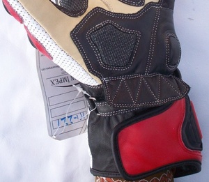 Best selling new style Motorcycle riding Leather <b>gloves</b> low price USA 2023 - Product Image 4
