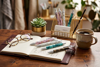 Stylo bille promotionnel en plastique avec impression personnalisée sur le corps, clip argenté, stylo rétractable pour le bureau et l'école
