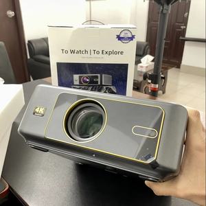 Projecteur Android 3+32G anti-poussière 1080P pour cinéma maison, projecteur Smart TV AUN, simulateur de karaoké, projecteurs vidéo OEM U002 - Product Image 1