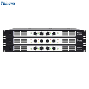 Amplificateur de puissance numérique de classe D Thinuna DA-4150H EU 4CH, 1U, montage en rack 19 pouces, 70V <span class=keywords><strong>100V</strong></span>, amplificateur d'installation à tension constante pour système PA - Product Image 5