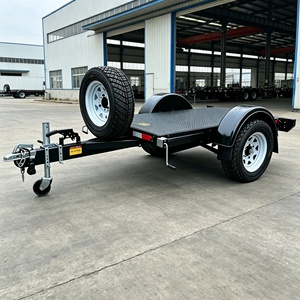 <span class=keywords><strong>Remorque</strong></span> à plateau simple en acier Q235 <span class=keywords><strong>de</strong></span> 1,2 tonne avec <span class=keywords><strong>roue</strong></span> <span class=keywords><strong>de</strong></span> <span class=keywords><strong>secours</strong></span> pour le transport <span class=keywords><strong>de</strong></span> VTT et <span class=keywords><strong>de</strong></span> marchandises - Product Image 1