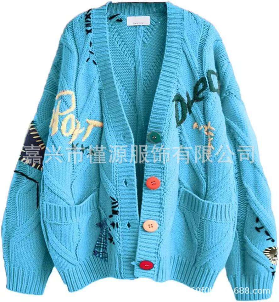 Z1108TP03 Blue cardigan