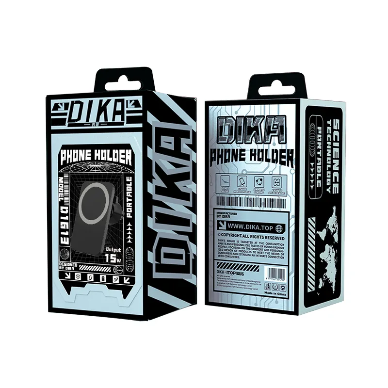 Supporto auto DIKA 15W Qi ricarica rapida magnetico Wireless con supporto per telefono per iPhone 15 14 13 12 Pro Max