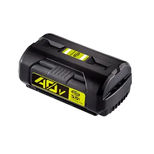 Big Capacity 40V 3ah Compatible With RyoBis Batteries for blower Cordless Power Tool Battery With LED Indicator