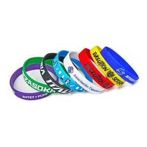 Precio bajo Personalice su logotipo Regalos de eventos Pulsera de silicona - Product Image 1