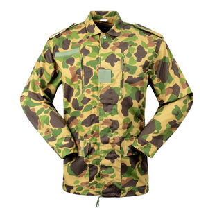 Ensemble uniforme tactique SF37 708 F1, veste et pantalon camouflage, motif vert olive, durable, pour toutes les saisons, vêtements d'extérieur - Product Image 3