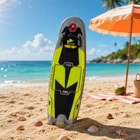 Dernier modèle de planche de surf électrique haute vitesse Rush Wave 100AH 52V H1 pour utilisation en rivière, longue autonomie de la batterie, puissance exceptionnelle, jet ski aquatique