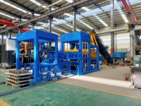 Machine de fabrication de blocs hydrauliques entièrement automatique, machine à blocs creux, ligne de production intégrée