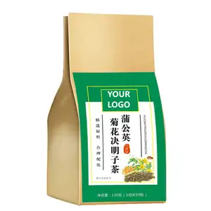 Vente en gros Mélange d'herbes chinoises fleur épanouie detox tisane avec chrysanthème Cassia graines chèvrefeuille