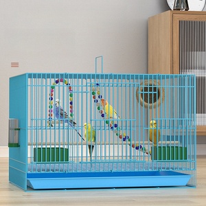 Thêm lớn chim lồng Vẹt Pet bán buôn lớn ngoài trời giá rẻ rèn sắt Canary LỒNG CHIM chăn nuôi lồng lớn - Product Image 3