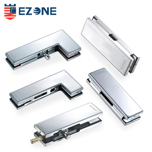 Thiết kế hiện đại Tempered <span class=keywords><strong>Glass</strong></span> cửa phụ kiện với vít cài đặt-dễ dàng thiết lập bản vá phù hợp cho cửa kính Chắp vá - Product Image 1