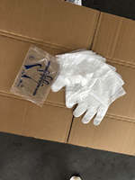 Gants en PEHD pour la cuisine Gant en plastique PE jetable de qualité alimentaire de taille personnalisée Gant pour la nourriture
