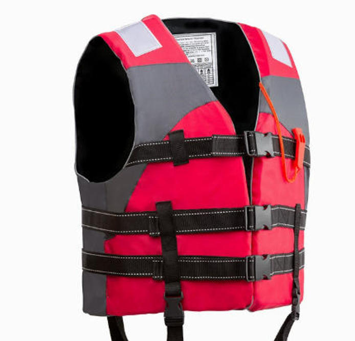 Gilet de sauvetage enfant rouge