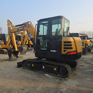 <span class=keywords><strong>Mini</strong></span>-excavatrice sur chenilles SY60C de 6 tonnes, poids opérationnel, <span class=keywords><strong>remorque</strong></span>, petite <span class=keywords><strong>pelle</strong></span> <span class=keywords><strong>d</strong></span>'<span class=keywords><strong>occasion</strong></span> <span class=keywords><strong>pour</strong></span> Sany - Product Image 1