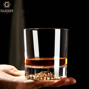 Japanese Style Snow Mountain Iceberg Whiskey Glass Thickened Cup Glass Water Cup Custom Logo