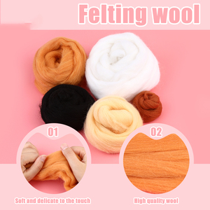 ชุดผ้าสักหลาดขนแกะ6ชิ้น/เซ็ตชุดงานฝีมือชุดงานฝีมือ - Product Image 3