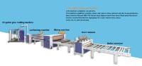 Machine automatique de stratifiés à colle thermofusible PUR Ligne de stratifiés personnalisée Ligne de production de machines à plastifier