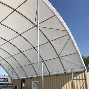 Conteneurs et abris en dôme, abri <span class=keywords><strong>conteneur</strong></span> à double treillis, <span class=keywords><strong>garage</strong></span> <span class=keywords><strong>conteneur</strong></span> maritime, tente de stockage à toit - Product Image 6