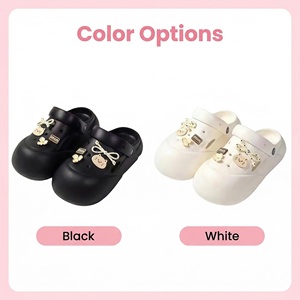Sandales d'été tendance pour adolescentes, style perforé, série de couleurs macaron mignonnes, pour intérieur et extérieur, 3 cm - Product Image 5