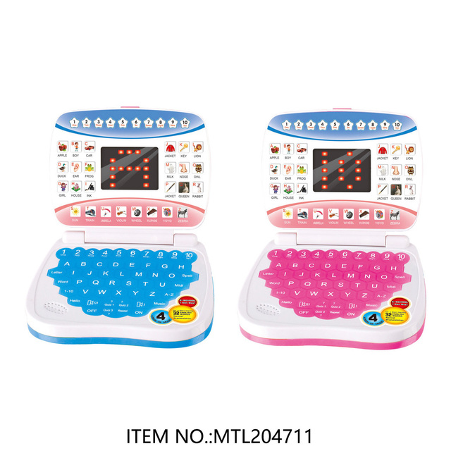 Early Education Intelligent Kids Learning Laptop Toy Computer Toys LED Display Screen Learning Machines