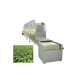 Industrial Tunnel Microwave For Drying Tea Leaves Herbs Sterilizer Dryer Equipment Machinery