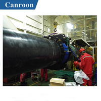 Máquina de calentamiento por inducción industrial para calentador de inducción de tratamiento térmico de postsoldadura de tubería