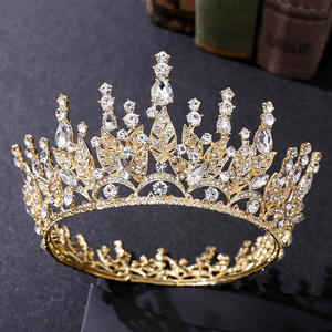 Couronne de diadème de <span class=keywords><strong>mariage</strong></span> ZG-253 pour femmes et filles bandeau de diadème de reconstitution historique - Product Image 4