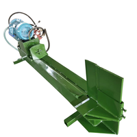 Fendeuse de bûches électrique triphasée certifiée CE, 10 tonnes, 5,5 kW, 380 V, haute qualité, efficace, pour usage intérieur/atelier, machinerie forestière 1