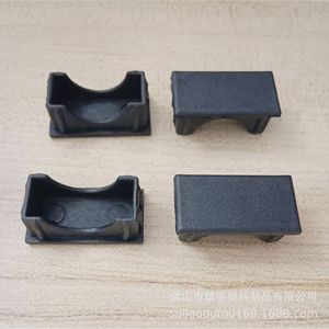 ปลั๊กพลาสติกทรงสี่เหลี่ยมขนาด 15x30 มม. สำหรับขาเฟอร์นิเจอร์ ท่อ ผนังหนา 0.6 ถึง 1.5 มม. สีดำ ตัวเชื่อมต่อทนทาน - Product Image 4