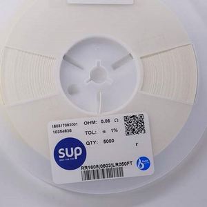 Whole -Sale RR1608 0603LR050FT 0603 1608 Resistors SMD Ultra-Low Resistance Resistors 0.05ohm 1% 1/10W Thick Film Resistor - Product Image 1