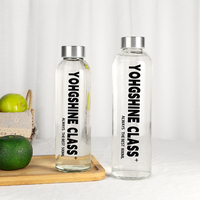 Grande bouteille d'eau de soda en verre réutilisable 750 Cl d'hôtel vide moderne pour restaurant et réfrigérateur