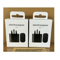 Chargeur de téléphone portable populaire UK Plug Master Box 5V/3A Type C Adaptateur de chargeur, PD 25W Adopter pour Samsung Galaxy S24ultra A53 A54