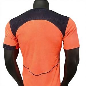 Camisetas y Tops de Fútbol de Manga Corta Transpirables de Poliéster 25-26, Personalizables con Nombre de Jugador y Logotipo del Equipo - Product Image 5