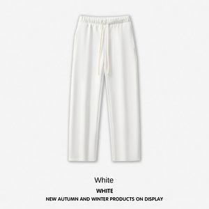 Vêtements pour hommes transfrontaliers pour marque, pantalon large en velours épais et coton, couleur unie - Product Image 1