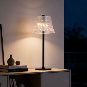Vintage Luxury Rechargeable Acrylic Table Lamp Dimmable LED <b>Night</b> <b>Light</b> for Bedroom Dining Table Restaurant Decor Romantic Gift - Product Image 6