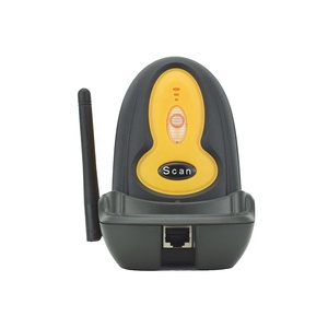 Nhanh chóng Máy quét Chất lượng cao cầm tay 2.4 Gam phí không dây trạm <span class=keywords><strong>laser</strong></span> 1D Máy quét mã vạch cho POS - Product Image 2