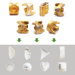 Para fabrica de maquinaria empanada Abjz-200 tự động springroll thịt súp bánh bao làm cho hình thức máy - Product Image 5