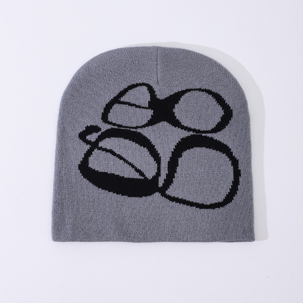 Gray-black printed style