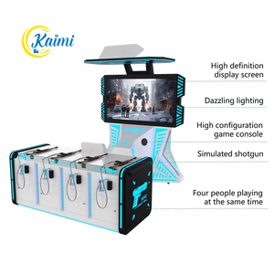 KAIMI Arcade Racing Game Online Gunfight VR Room Simulator Machine Amusement Park Dispositif à pièces VR Theme Park Plastic - Product Image 2
