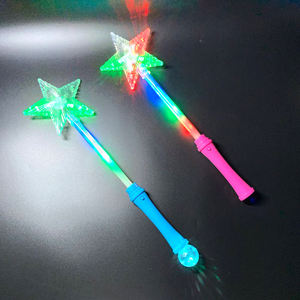 Grosir perlengkapan pesta tongkat bintang tongkat menyala LED menyala - Product Image 6