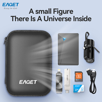 EAGET EB001-Étui de rangement antichoc pour disque dur SSD en EVA avec logo personnalisé