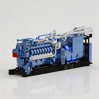 Prime Power Hocheffizienter 1MW 2000kVA Erdgasgenerator 400V 50Hz mit Autostart, 16 Zylinder, 77,17L Hubraum, 86% Wirkungsgrad