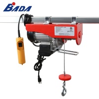 BADA PA800B 880/1760lb capacité du moteur palan à corde prix mini treuil à fil électrique grue de levage