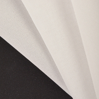 Entoilage de vêtements 100% Polyester Vêtements Textile Tissé Entoilage Fusible