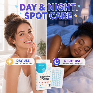 Adesivos Hidrocoloides Coloridos para Acne em Formato de Estrela: Coberturas Invisíveis para Espinhas, Cravos e Manchas - Product Image 3