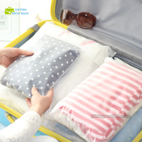 Fabricant de sacs jetables zip-lock laminés PE avec commande spéciale pour vêtements draps chaussures et chaussettes